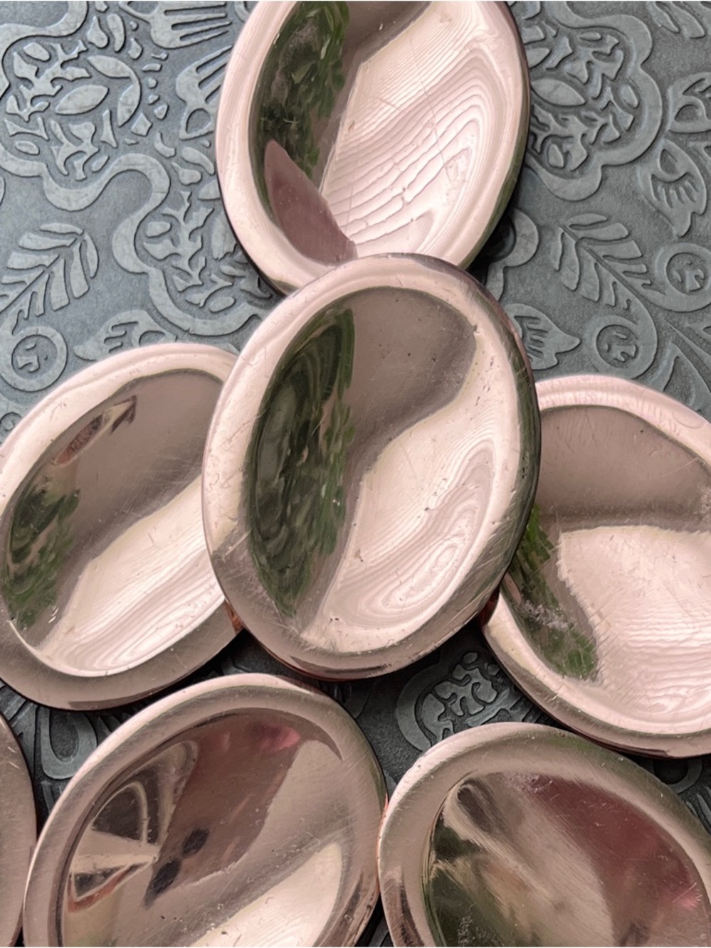 Copper worry stone - Picture 4 of 5